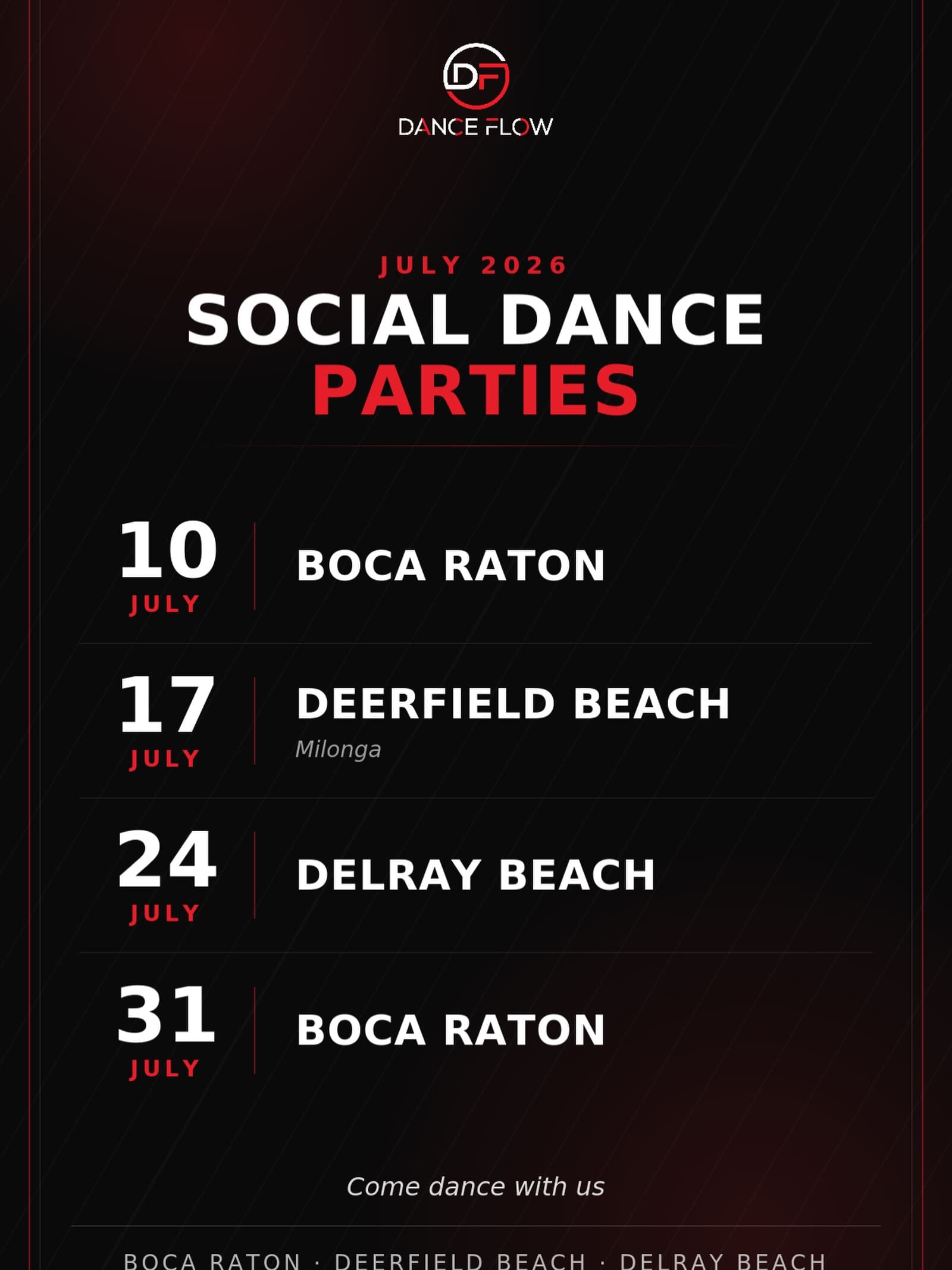 Dance Flow - Boca Raton. Boca Raton, FL