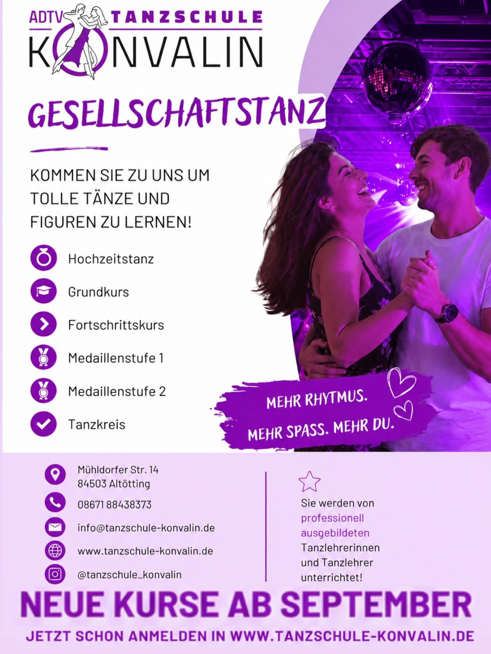 ADTV Tanzschule Konvalin. Altötting