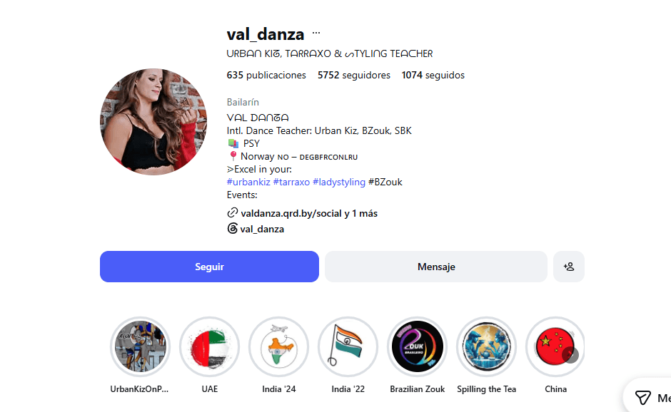 Val Danza. Oslo, OSLO