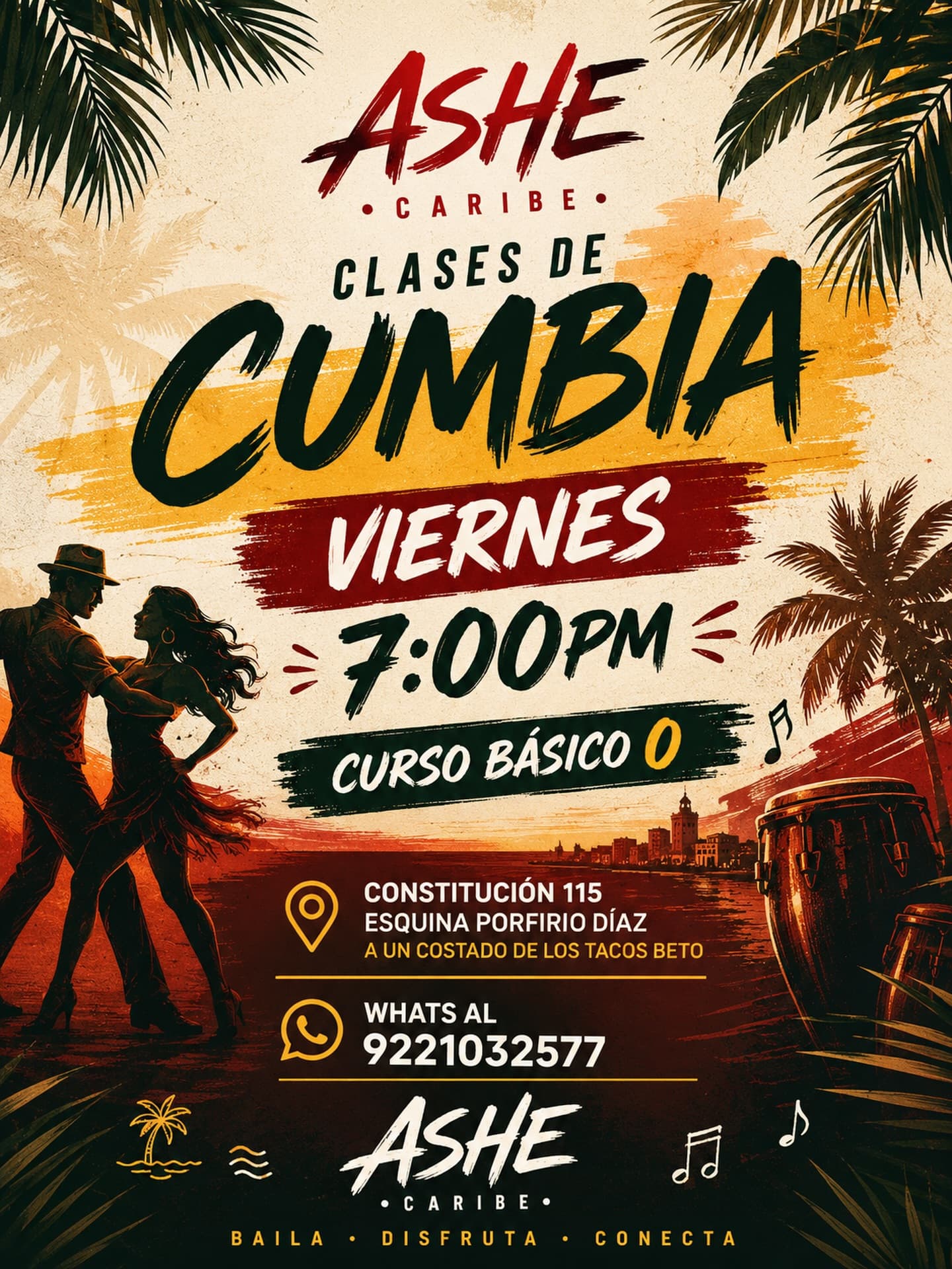 Ashe Caribe Dance. Minatitlán, VERACRUZ