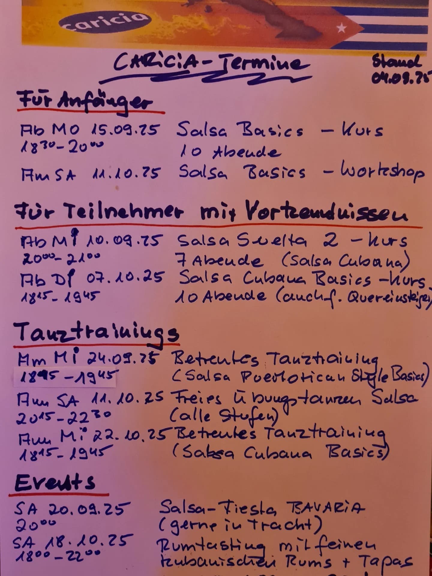 Caricia. Karlsruhe