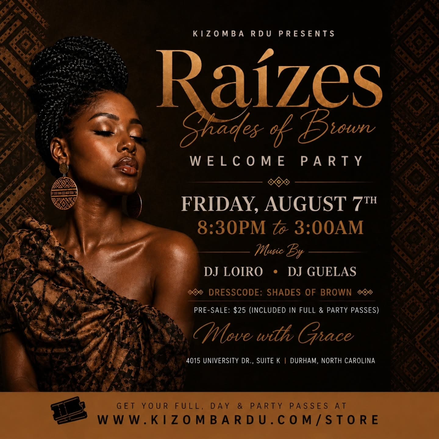 Kizomba RDU Dance Company. Durham, NC