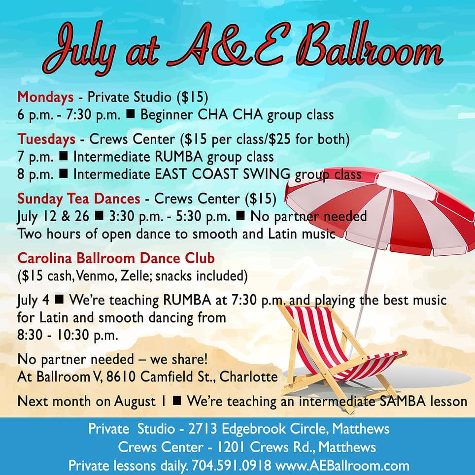 A&E Ballroom. Matthews, NC