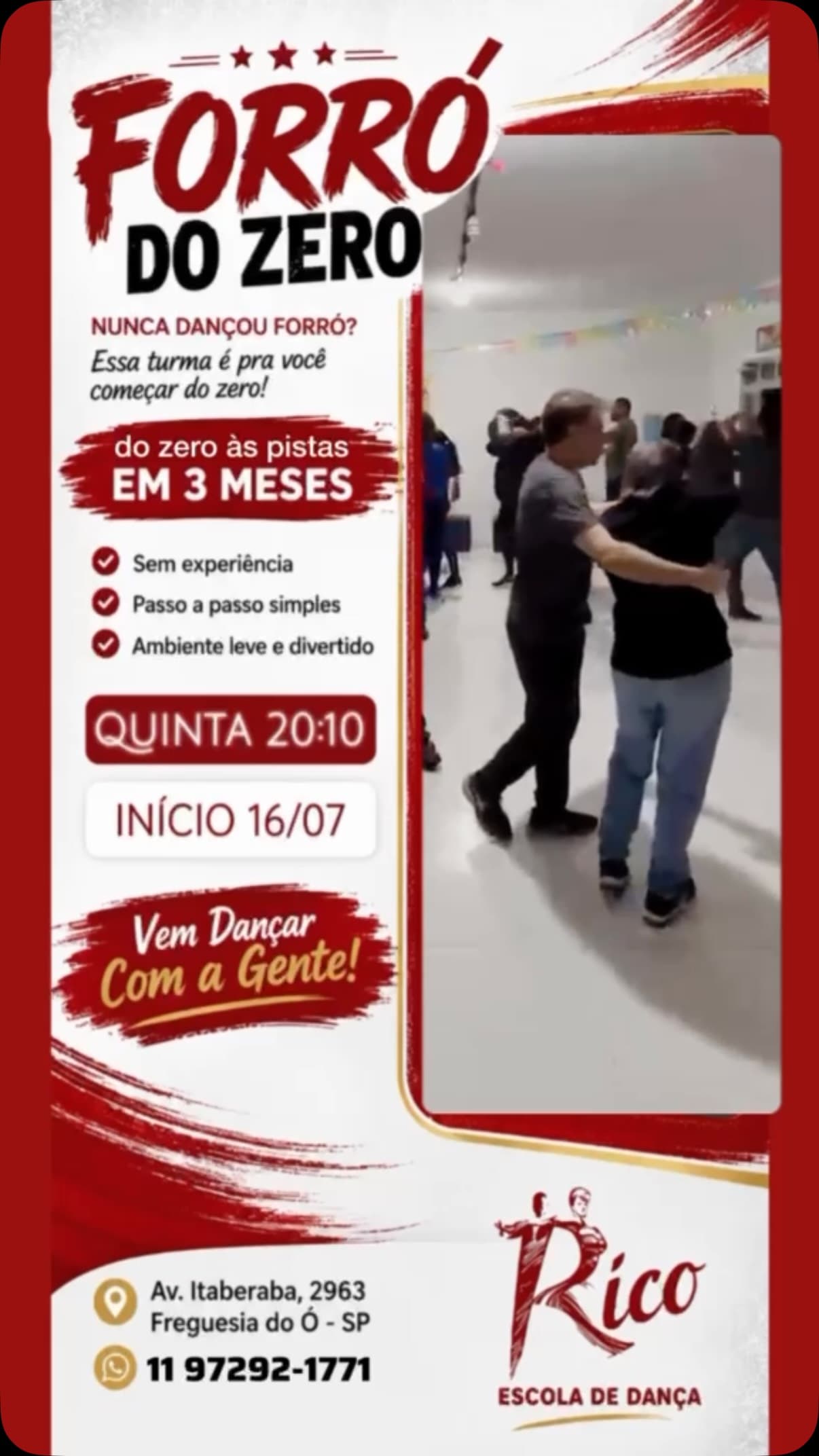 Rico Dance School. São Paulo, SÃO PAULO