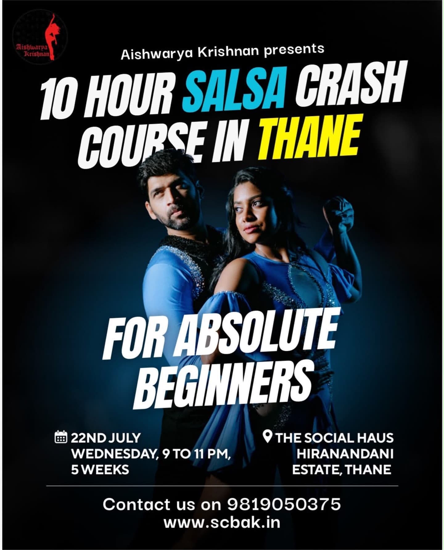 Aishwarya Krishnan’s Dance Classes. Mumbai