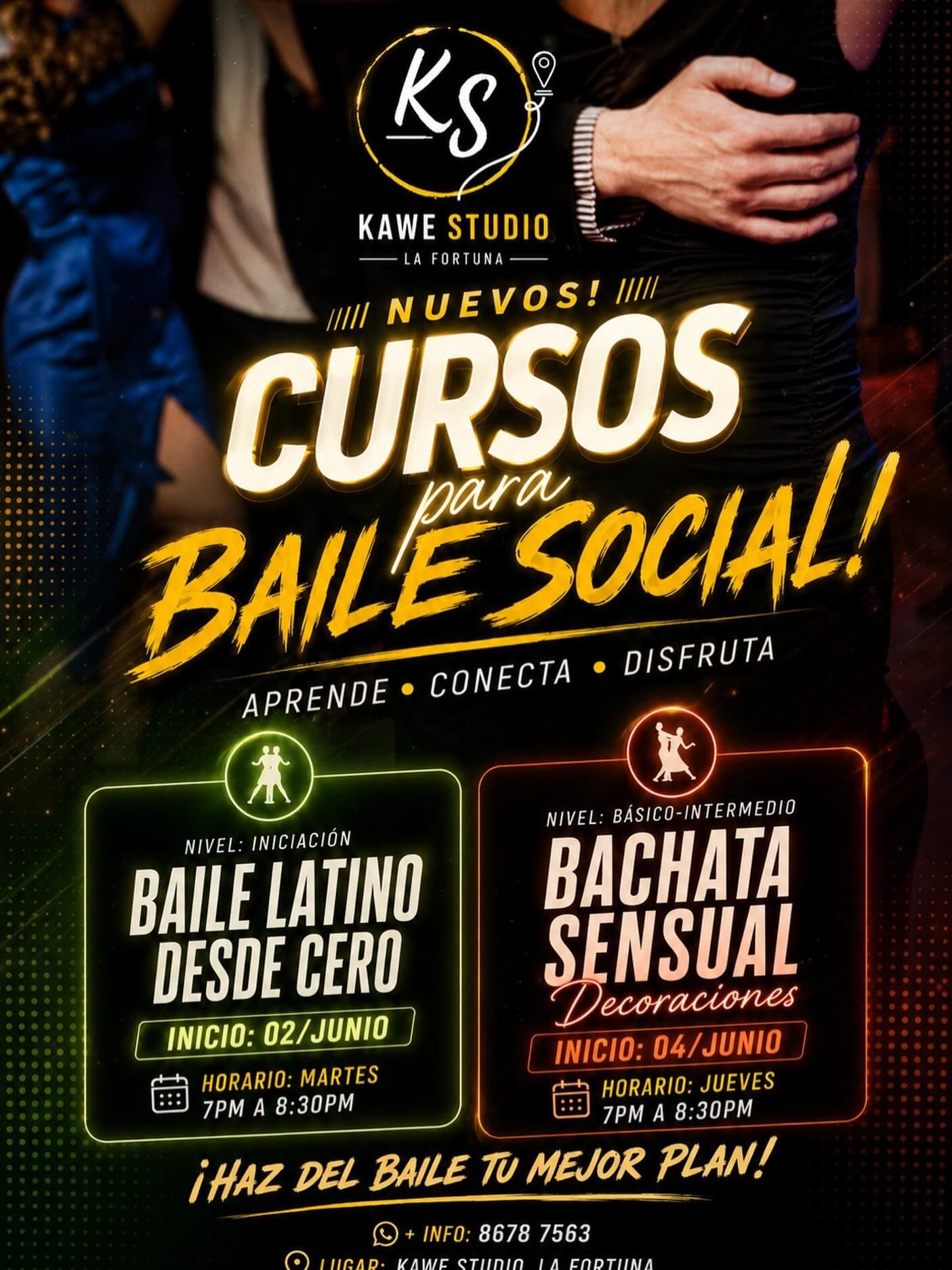 Kawe Studio | Latin Dance Class | Centro Cultural. La Fortuna, ALAJUELA