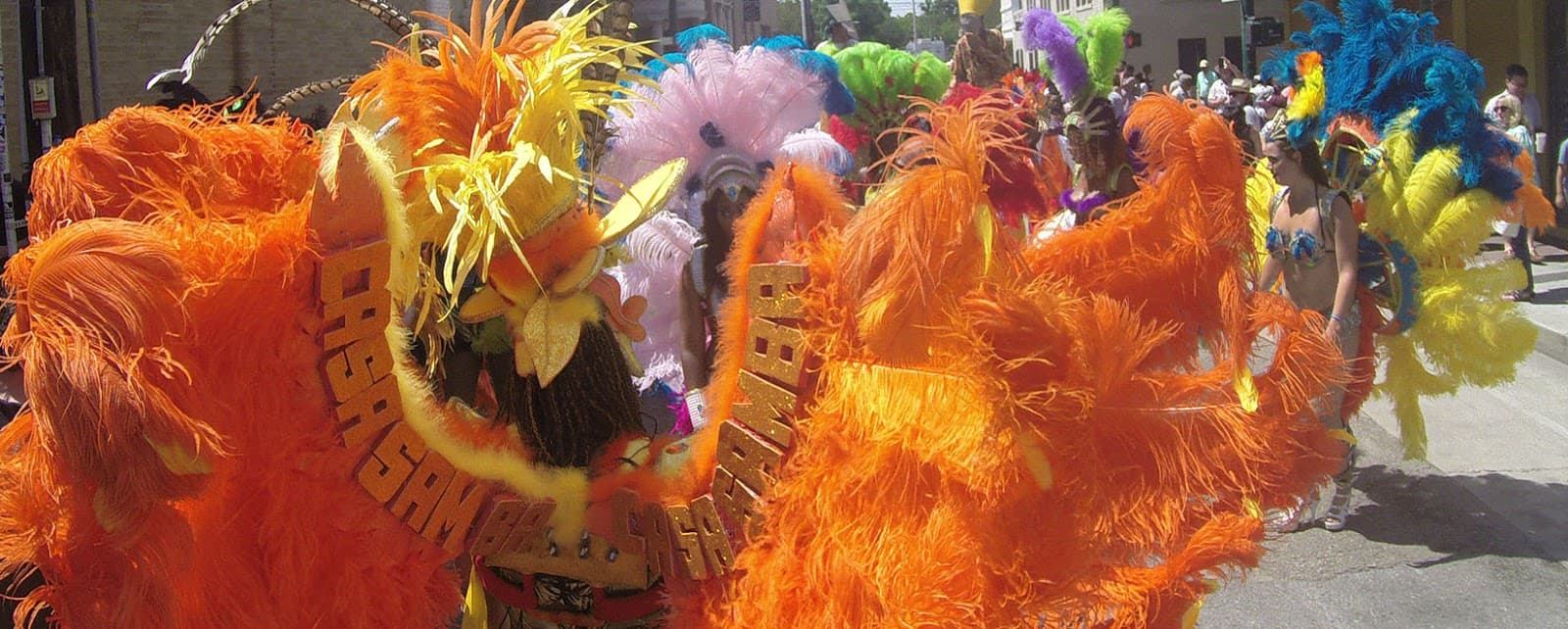 Escola de Samba Casa Samba School of Cultura Afro-Brasileira. New Orleans, LA