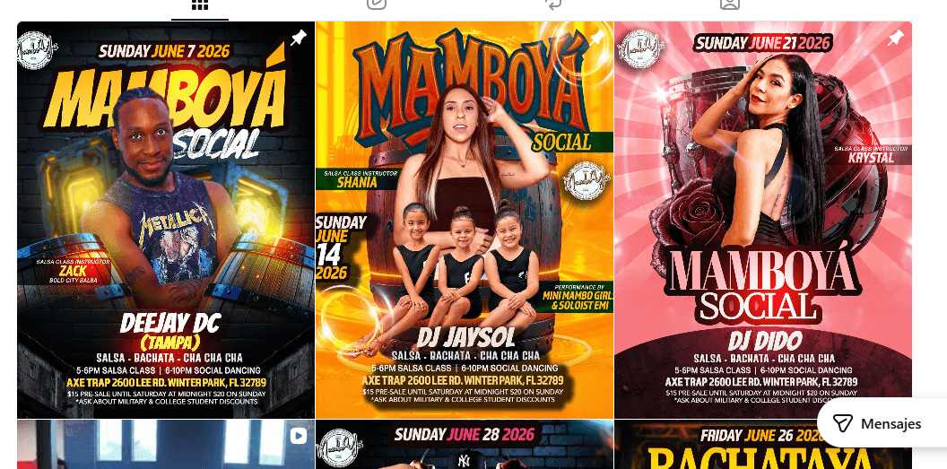 MamboYá Dance Company. Pine Castle, FL